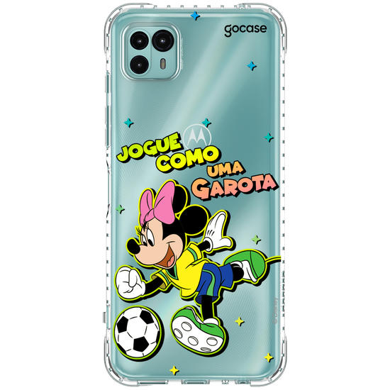 Capinha para celular  Minnie - Jogue Como Uma Garota