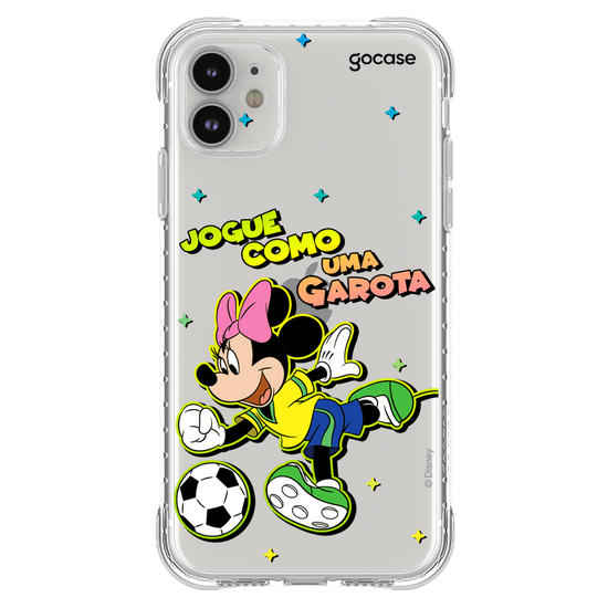 Capinha para celular  Minnie - Jogue Como Uma Garota