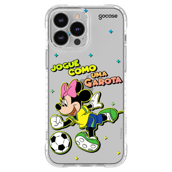 Capinha para celular  Minnie - Jogue Como Uma Garota