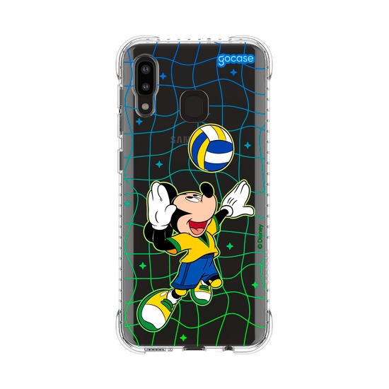 Capinha para celular Mickey e Amigos - Jogo de Vôlei