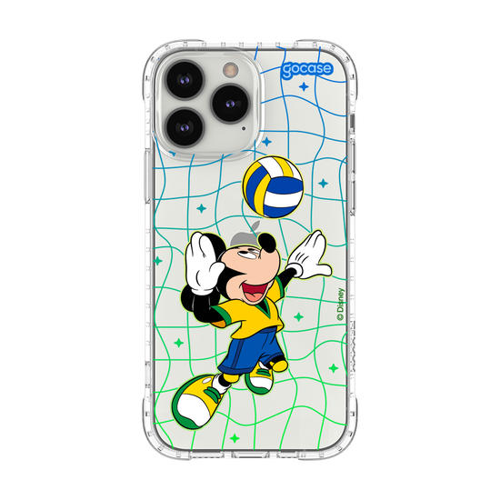Capinha para celular Mickey e Amigos - Jogo de Vôlei