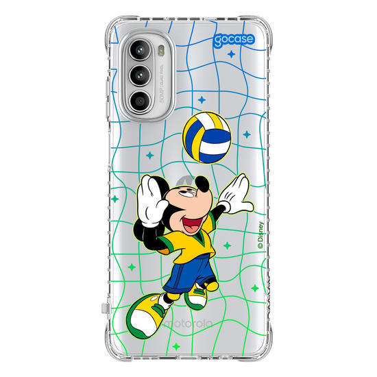 Capinha para celular Mickey e Amigos - Jogo de Vôlei