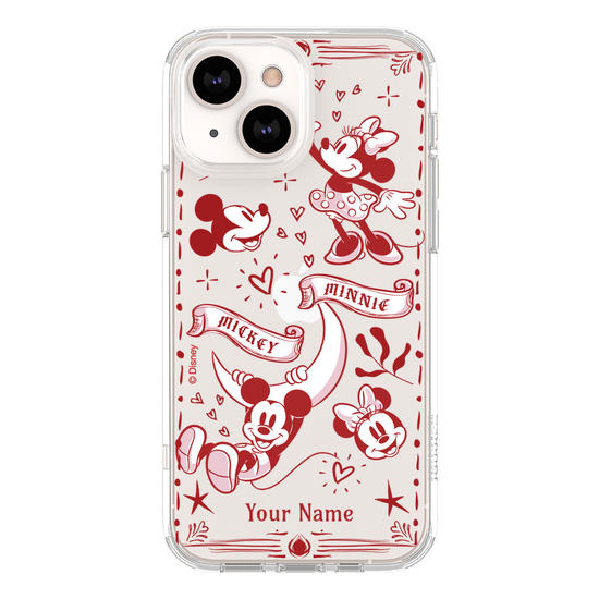 Mickey e Minnie - Red Love Phone Case