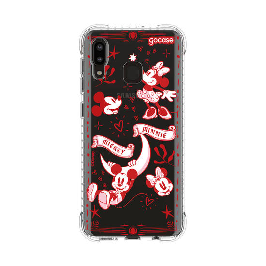 Capinha para celular Mickey e Minnie - Red Love