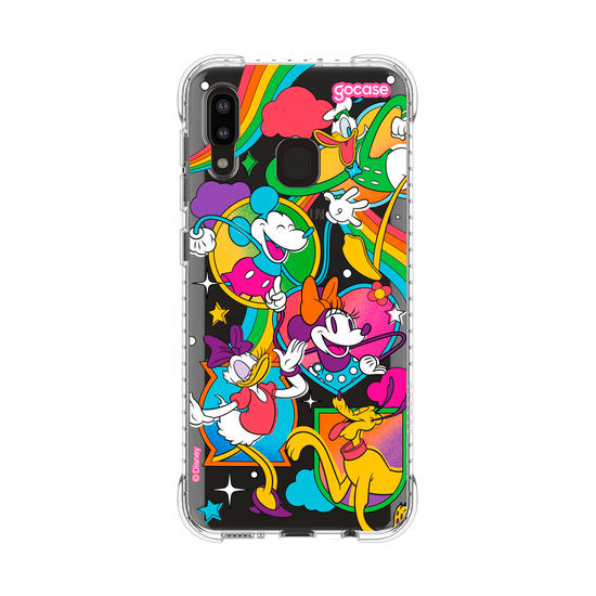 Capinha para celular Mickey e Amigos - Psicodelia