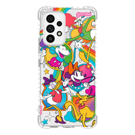 Capinha para celular Mickey e Amigos - Psicodelia