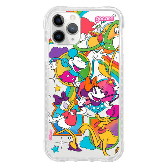 Capinha para celular Mickey e Amigos - Psicodelia