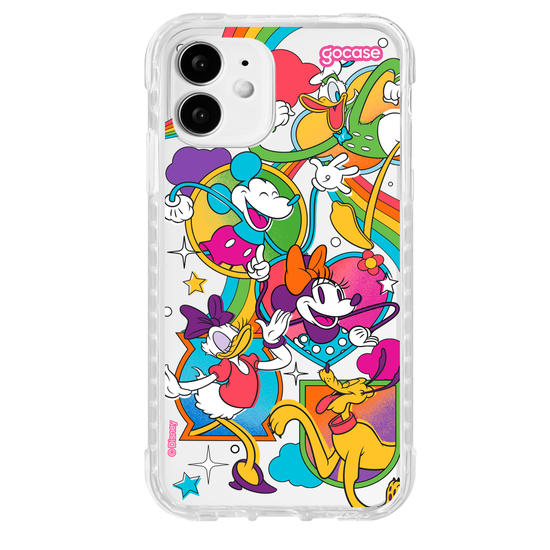 Capinha para celular Mickey e Amigos - Psicodelia