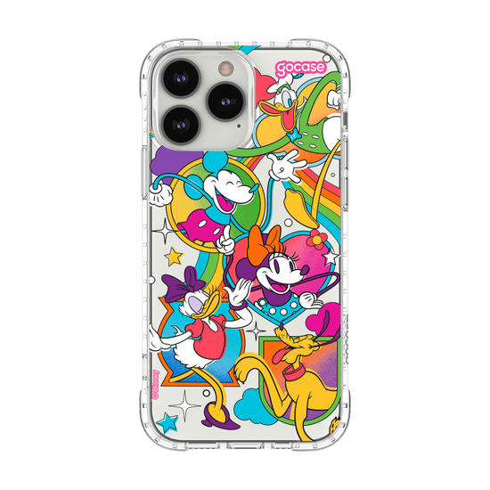 Capinha para celular Mickey e Amigos - Psicodelia