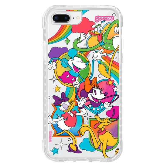 Capinha para celular Mickey e Amigos - Psicodelia