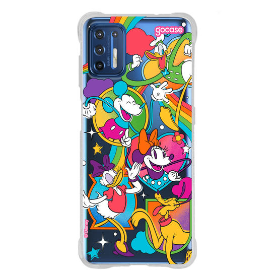 Capinha para celular Mickey e Amigos - Psicodelia