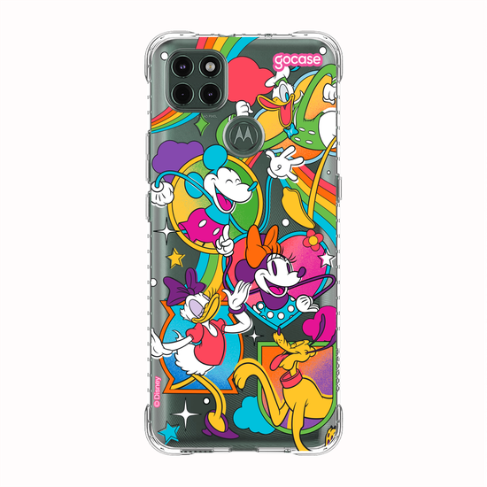 Capinha para celular Mickey e Amigos - Psicodelia