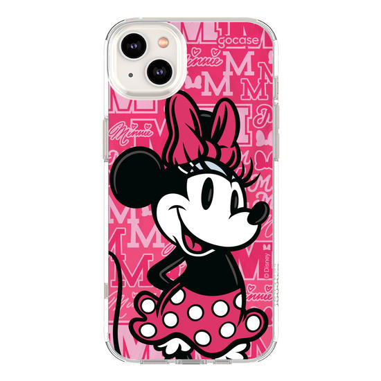 Capinha para celular Minnie Colegial Pink