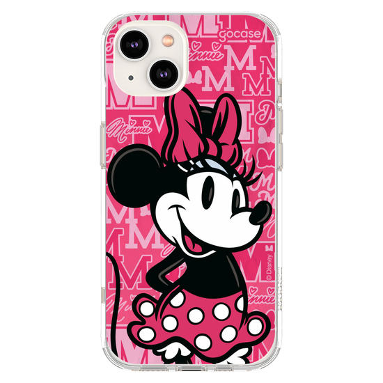 Capinha para celular Minnie Colegial Pink