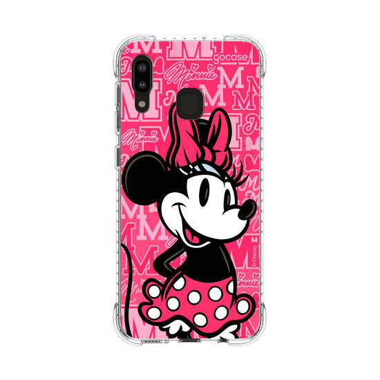 Capinha para celular Minnie Colegial Pink