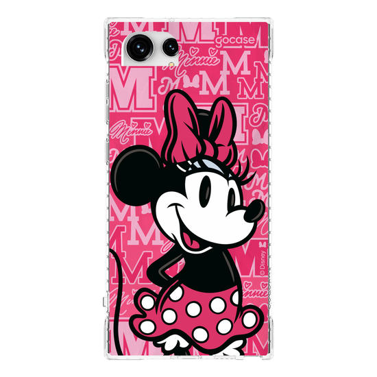 Capinha para celular Minnie Colegial Pink