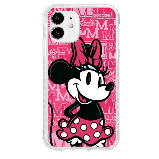 Capinha para celular Minnie Colegial Pink