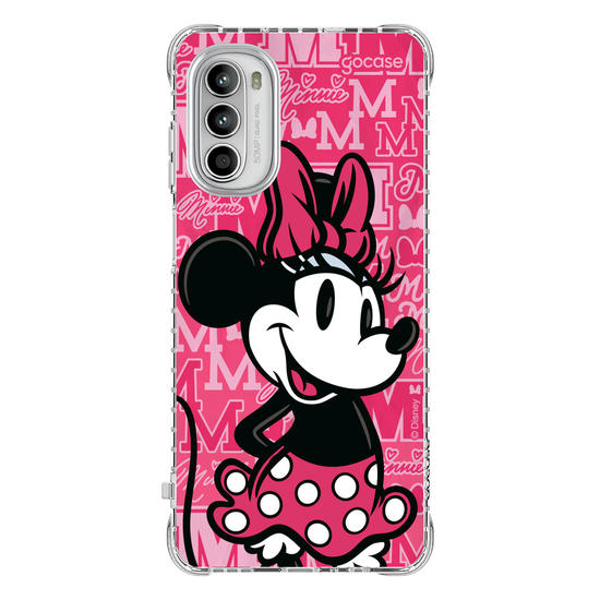 Capinha para celular Minnie Colegial Pink