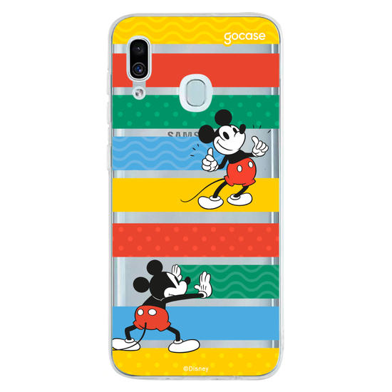 Mickey Escondendo Listras