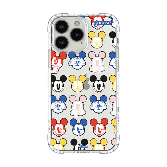 Capinha para celular  Mickey Expressões Coloridas
