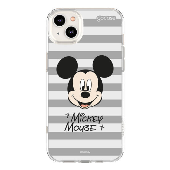 Capinha para celular  Mickey Face Listrado