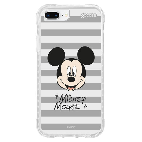 Capinha para celular  Mickey Face Listrado