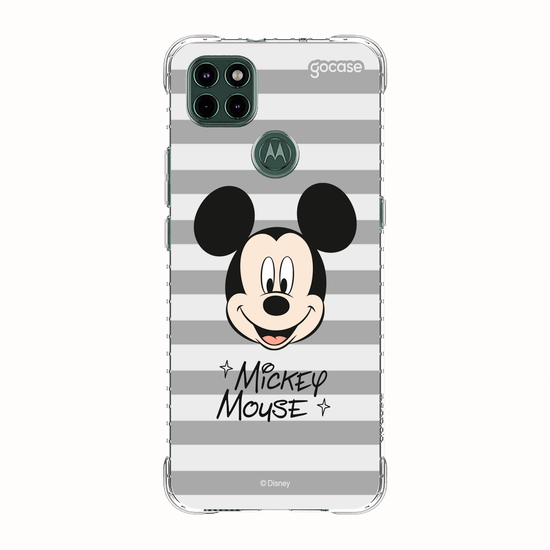 Capinha para celular  Mickey Face Listrado