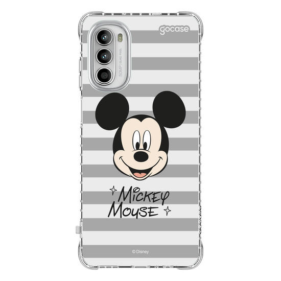 Capinha para celular  Mickey Face Listrado