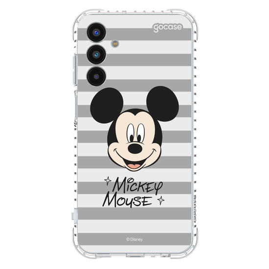 Capinha para celular  Mickey Face Listrado