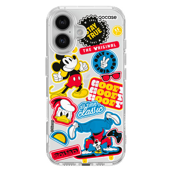 Capinha para celular  Mickey e Amigos - Squad Stickers
