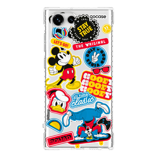 Capinha para celular  Mickey e Amigos - Squad Stickers