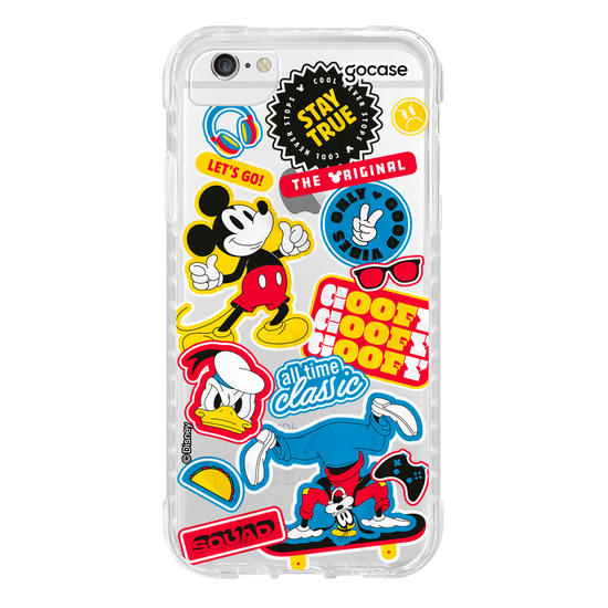 Capinha para celular  Mickey e Amigos - Squad Stickers