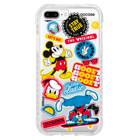 Capinha para celular  Mickey e Amigos - Squad Stickers