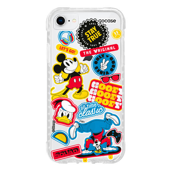 Capinha para celular  Mickey e Amigos - Squad Stickers