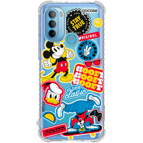 Capinha para celular  Mickey e Amigos - Squad Stickers