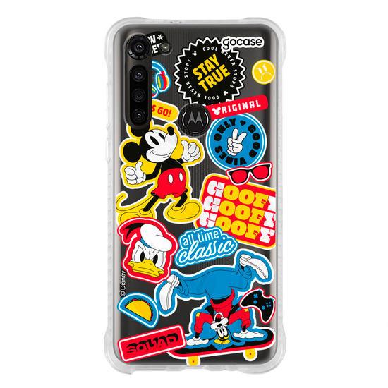 Capinha para celular  Mickey e Amigos - Squad Stickers