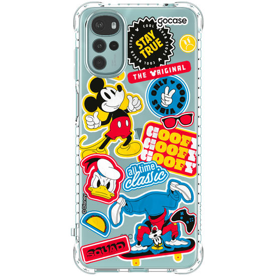 Capinha para celular  Mickey e Amigos - Squad Stickers