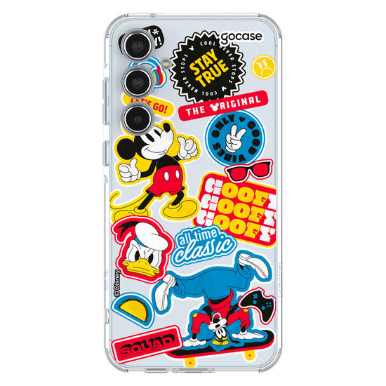 Capinha para celular  Mickey e Amigos - Squad Stickers