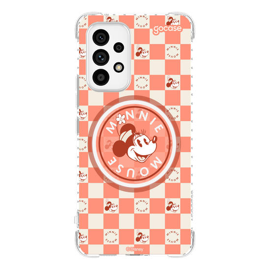 Capinha para celular  Minnie Pop Xadrez