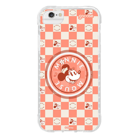 Capinha para celular  Minnie Pop Xadrez