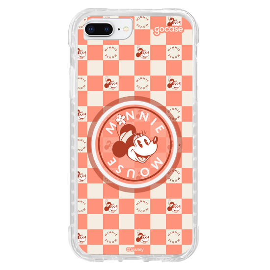 Capinha para celular  Minnie Pop Xadrez