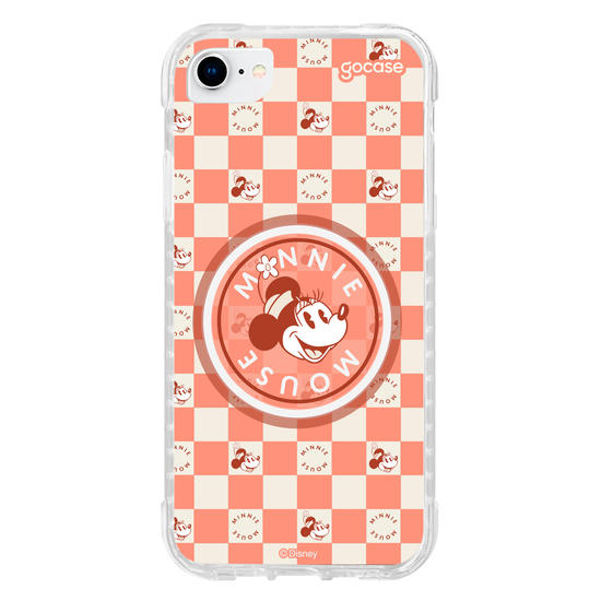 Capinha para celular  Minnie Pop Xadrez