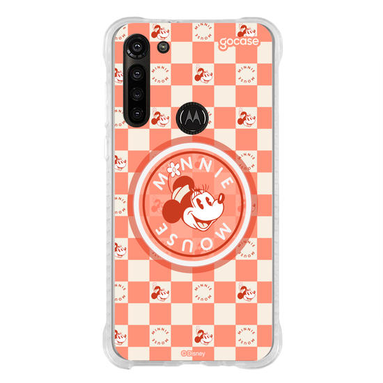 Capinha para celular  Minnie Pop Xadrez