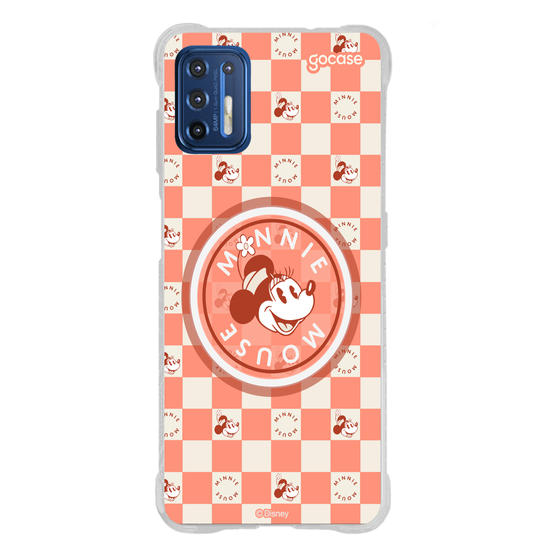 Capinha para celular  Minnie Pop Xadrez