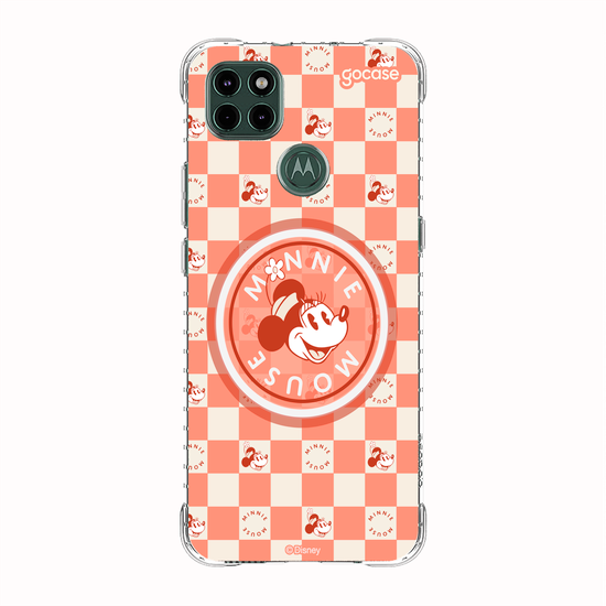 Capinha para celular  Minnie Pop Xadrez