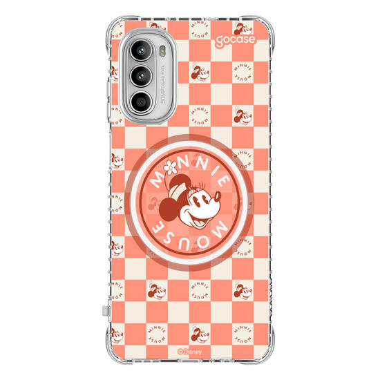 Capinha para celular  Minnie Pop Xadrez