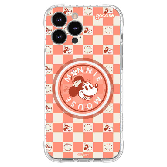 Capinha para celular  Minnie Pop Xadrez
