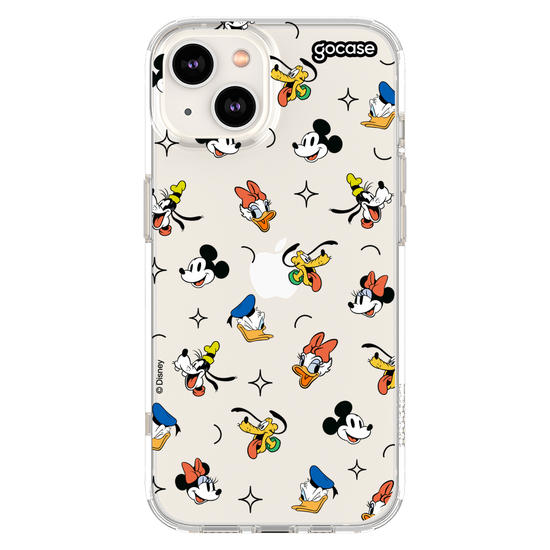 Capinha para celular  Mickey & Amigos - Mini Rostinhos