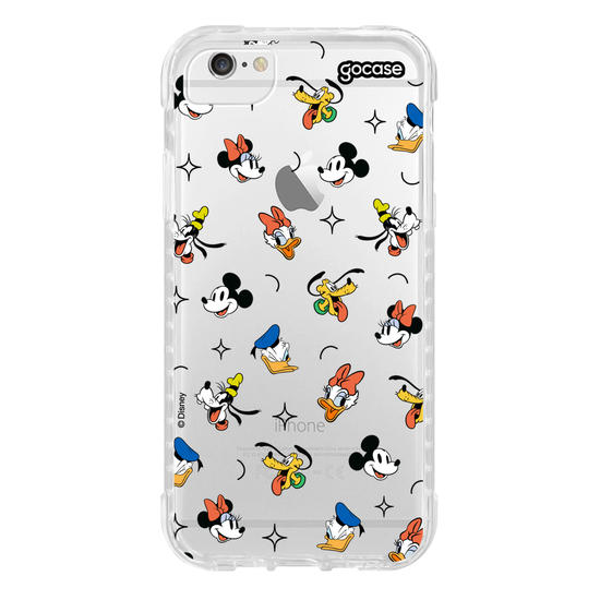 Capinha para celular  Mickey & Amigos - Mini Rostinhos