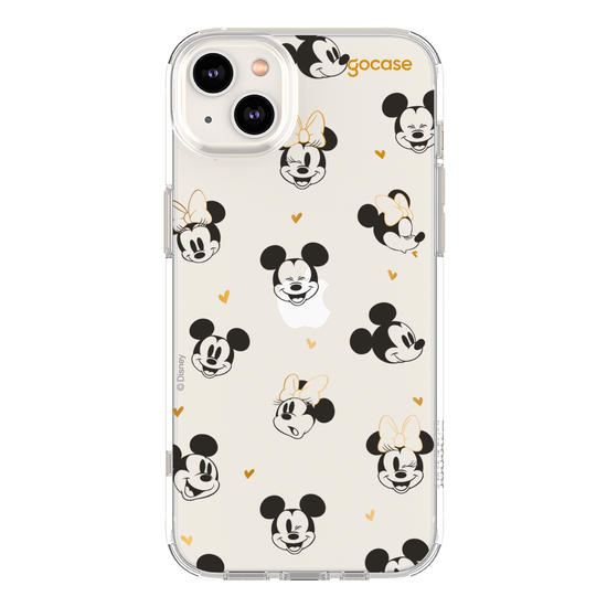 Capinha para celular  Mickey & Amigos - Minnie e Mickey Gold Bows